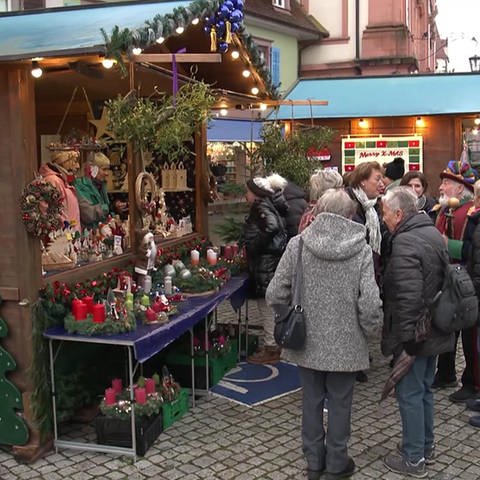 Adventsmarkt in Gengenbach (Foto: SWR)