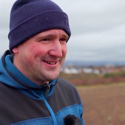Landwirt Christoph Pfeier (Foto: SWR)