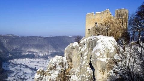 Burgruine Reußenstein auf der Schwäbischen Alb (Foto: IMAGO, imago stock&people -)
