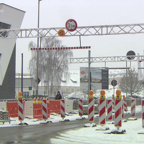 Rabiate Lkw-Fahrer an Baustelle in Villingen-Schwenningen