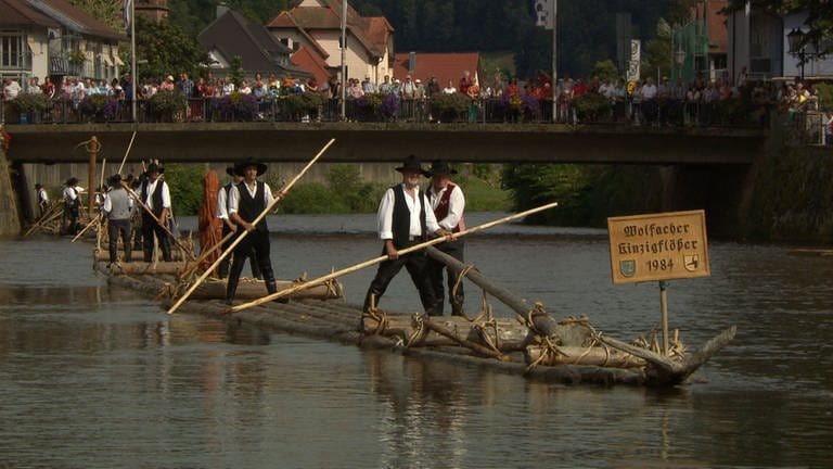 Floßhafenfest Wolfach (Foto: SWR, Jochen Sülberg)