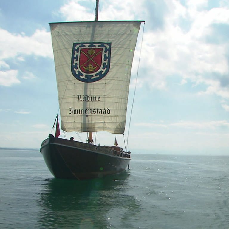 Segelschiff Lädine auf dem Bodensee