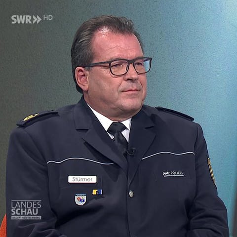 Polizeipräsident Uwe Stürmer (Foto: SWR)