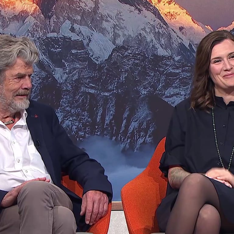 Reinhold Messner und seine Frau Diane (Foto: SWR)