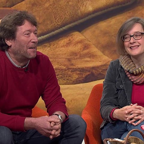 Katharina und Lothar Krieglsteiner  wissen alles über Pilze