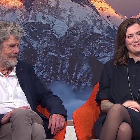 Reinhold Messner und seine Frau Diane