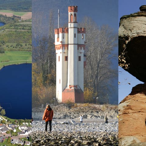Rheinland-Pfalz - Wahrzeichen - Collage (Foto: SWR)
