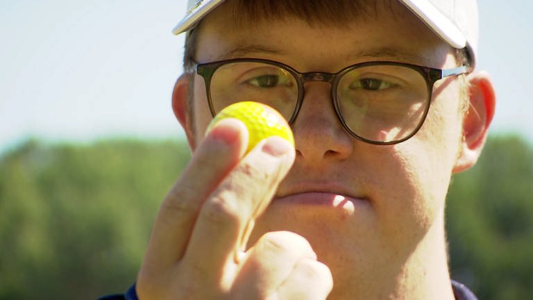 Golfer mit Down-Syndrom hat Weltmeister-Ambitionen (Foto: SWR, SWR)