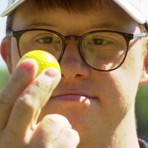 Golfer mit Down-Syndrom hat Weltmeister-Ambitionen (Foto: SWR, SWR)