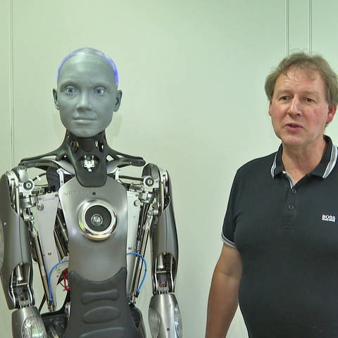 Roboter Emah der TU Kaiserslautern (Foto: SWR, SWR)