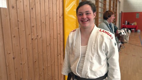 Judo ist Matti Hembergers große Leidenschaft. Sein Ziel: der schwarze Gürtel. (Foto: SWR)