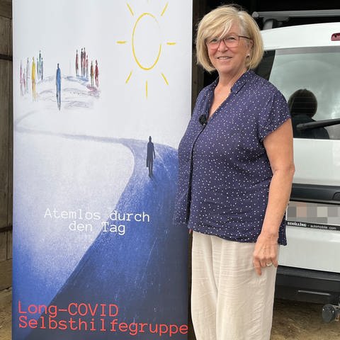 Angela Lohoff gründete die erste Selbsthilfegruppe für Long Covid in Rheinland-Pfalz. (Foto: SWR)
