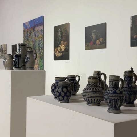 Keramikvasen im Museum (Foto: SWR)