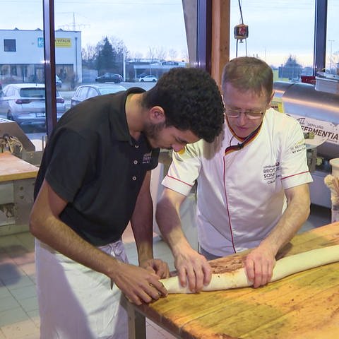 Bäckerei setzt auf Auszubildende aus Marokko (Foto: SWR)
