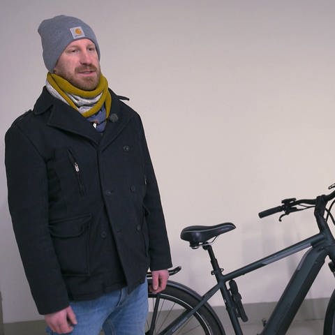 Mainzer findet dank Tracker sein gestohlenes Fahrrad wieder. (Foto: SWR)