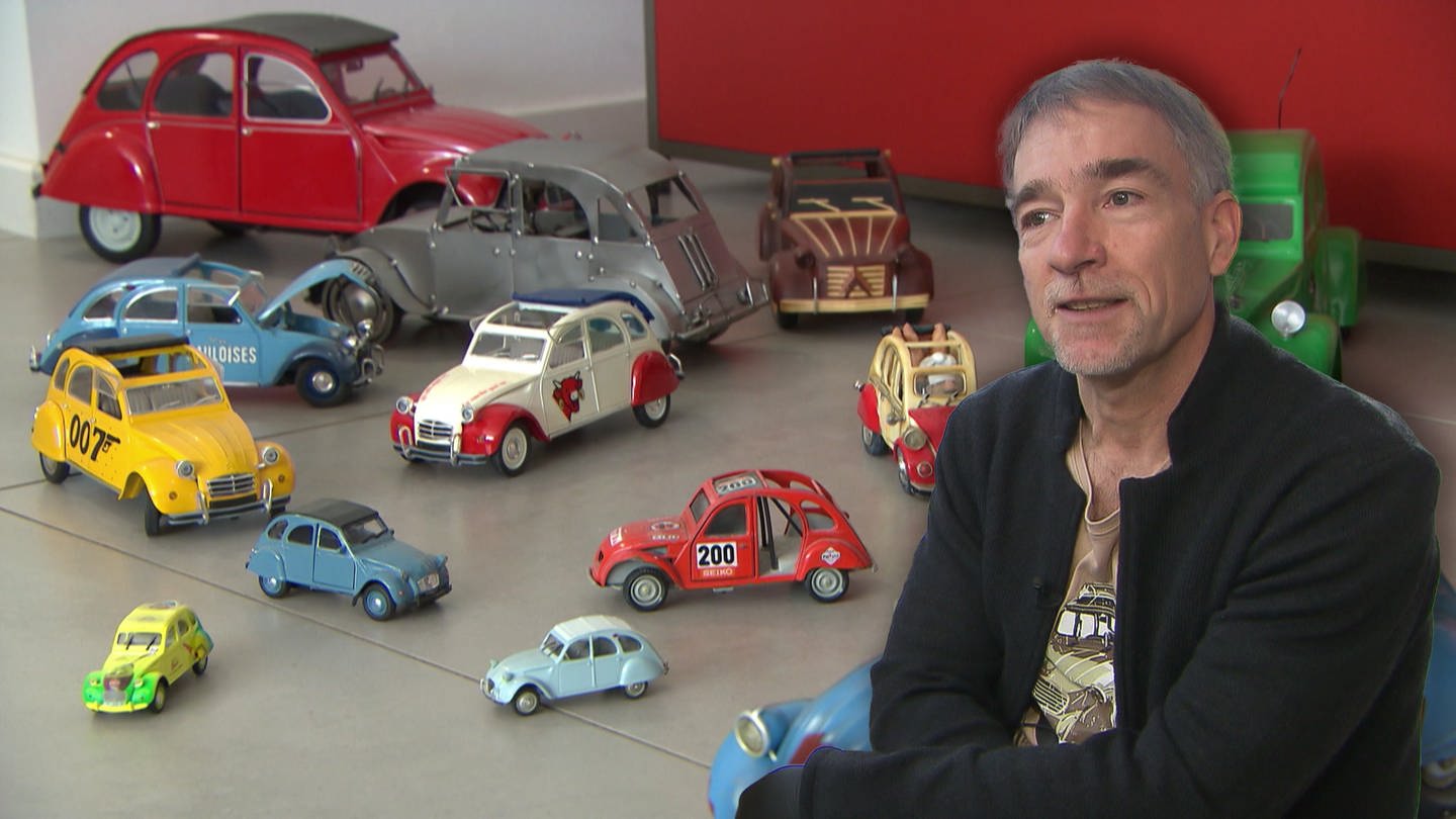 Volker Hentschel sammelt Kult-Auto aus Frankreich (Foto: SWR)