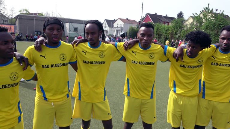 Ruandische Fußballmannschaft Gau-Algesheim