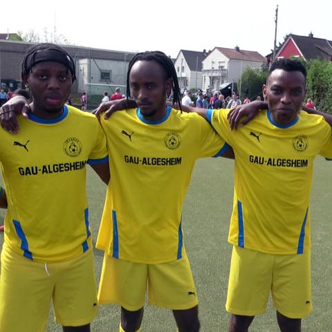 Ruandische Fußballmannschaft Gau-Algesheim