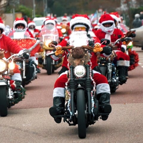 Die Riding Santas sind wieder unterwegs