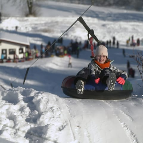 Wintersport auf dem Salzburger Kopf