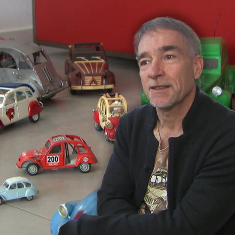Volker Hentschel sammelt Kult-Auto aus Frankreich