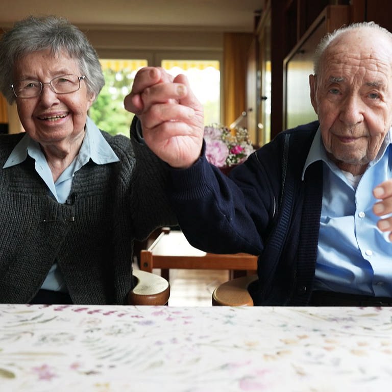 Ursula und Fredi Schmelzer blicken auf 80 gemeinsame Ehejahre zurück.