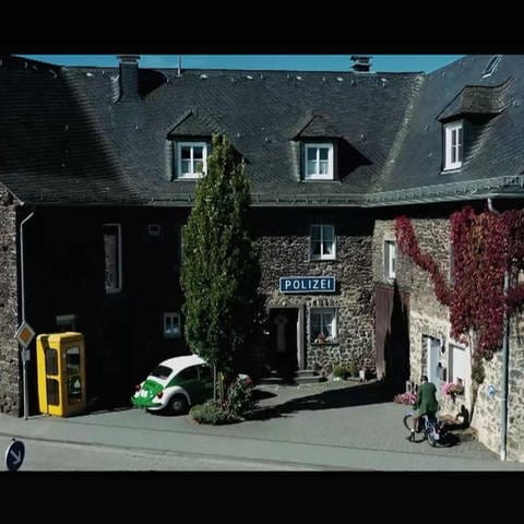 Polizeirevier auf einem Dorf in der Eifel