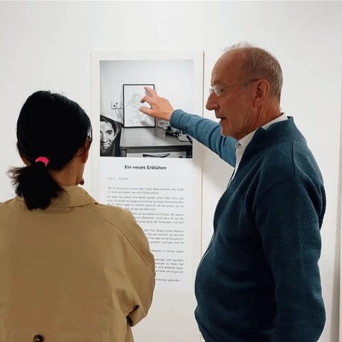 Christoph Kern zeigti seine Ausstellung