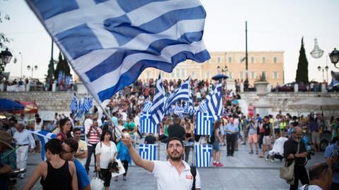 Die Eurokrise trieb die Menschen in Griechenland auf die Straßen. (Foto: SWR)