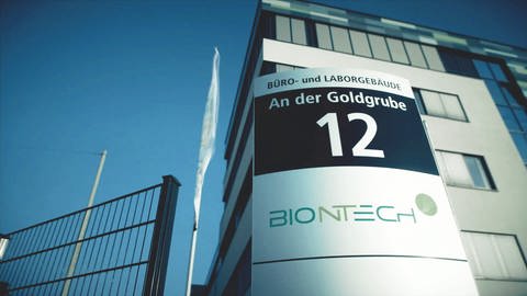 BioNTech Gebäude in Mainz (Foto: SWR)