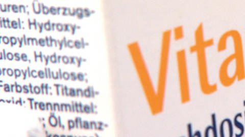 Packung mit Nahrungsergänzungsmittel "Vitamin D" (Foto: SWR)