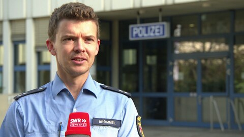 Philipp Brömmel, E-Scooter-Beauftragter der Polizei Mainz (Foto: SWR)