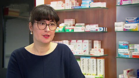 Prof. Dr. Kristina Friedland vom Institut für Pharmakologie und Toxikologie an der Universität Mainz beim Interview (Foto: SWR)