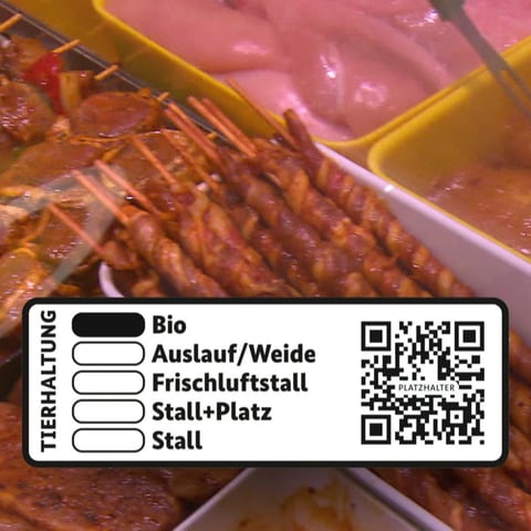Unverarbeitetes Schweinefleisch soll nach der neuen Regelung mit den neuen Tierhaltungskennzeichung gelabelt werden.  (Foto: SWR)