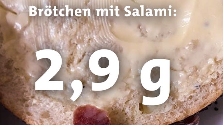 Salamibrötchen: 2,9 g Salz (Foto: SWR)