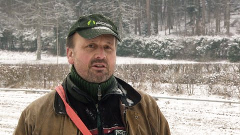 Patrick Lemmen, Leiter des Forstlichen Genressourcenzentrums in Trippstadt (Foto: SWR)