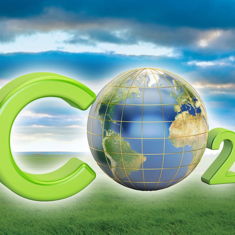 Klimaschutz - CO2 (Foto: Colourbox, Collage)