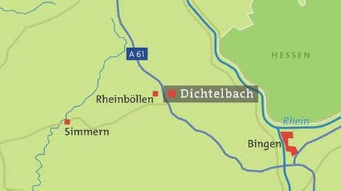 Karte von Dichtelbach (Foto: SWR, SWR -)