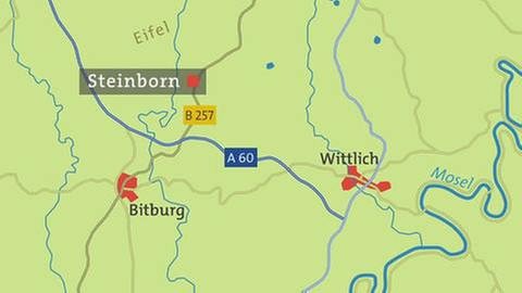 Karte von Steinborn (Foto: SWR, SWR -)