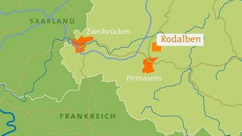 Karte von Rodalben (Foto: SWR, SWR -)