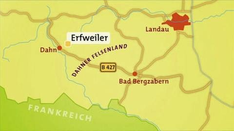 Karte von Erfweiler (Foto: SWR, SWR -)