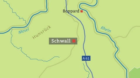 Die Karthause in Schwall - Karte (Foto: SWR)