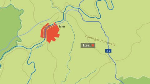 Die Karte von Herl (Foto: SWR)