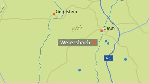 Hierzuland Karte Weiersbach (Foto: SWR)