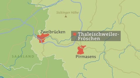 Thaleischweiler-Fröschen Karte (Foto: SWR)