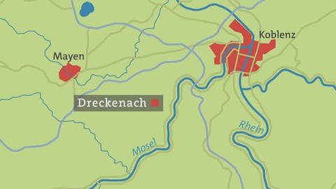 Karte Dreckenach (Foto: SWR)