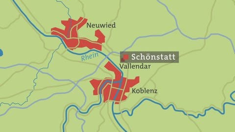 Schoenstatt Karte (Foto: SWR)