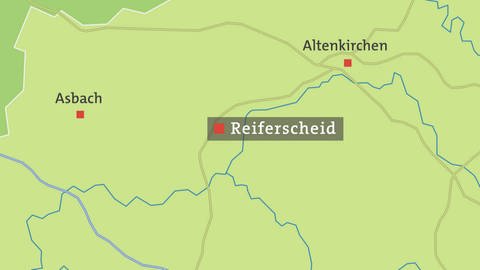 Reiferscheid - Karte (Foto: SWR)