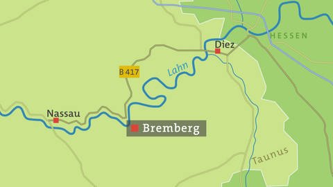 Karte Bremberg (Foto: SWR)