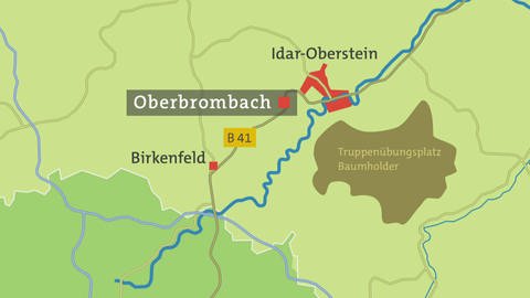 Oberbrombach - Karte (Foto: SWR)